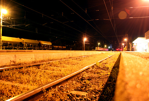 Großer Bahnhof